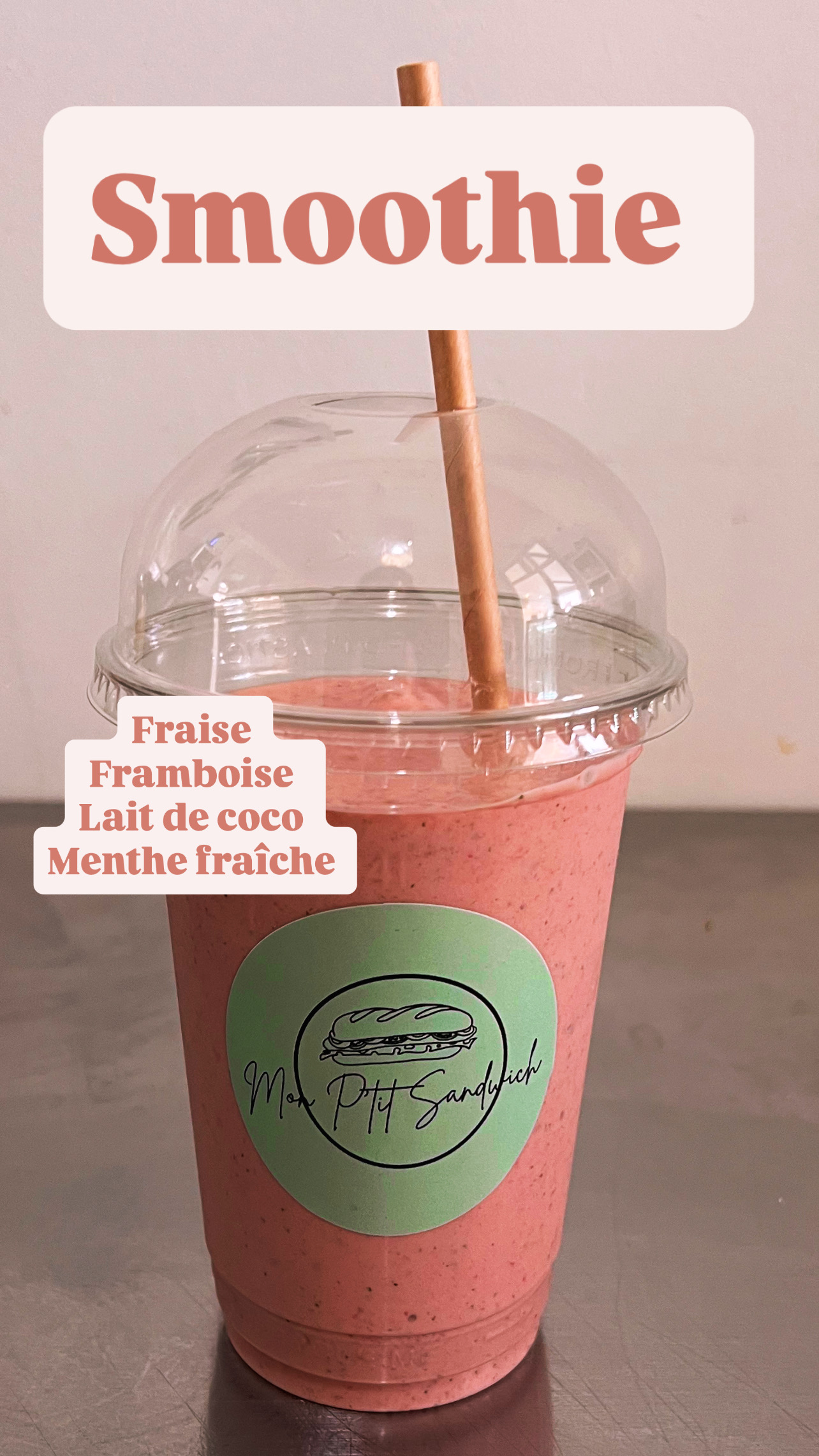 SMOOTHIE FRAISE